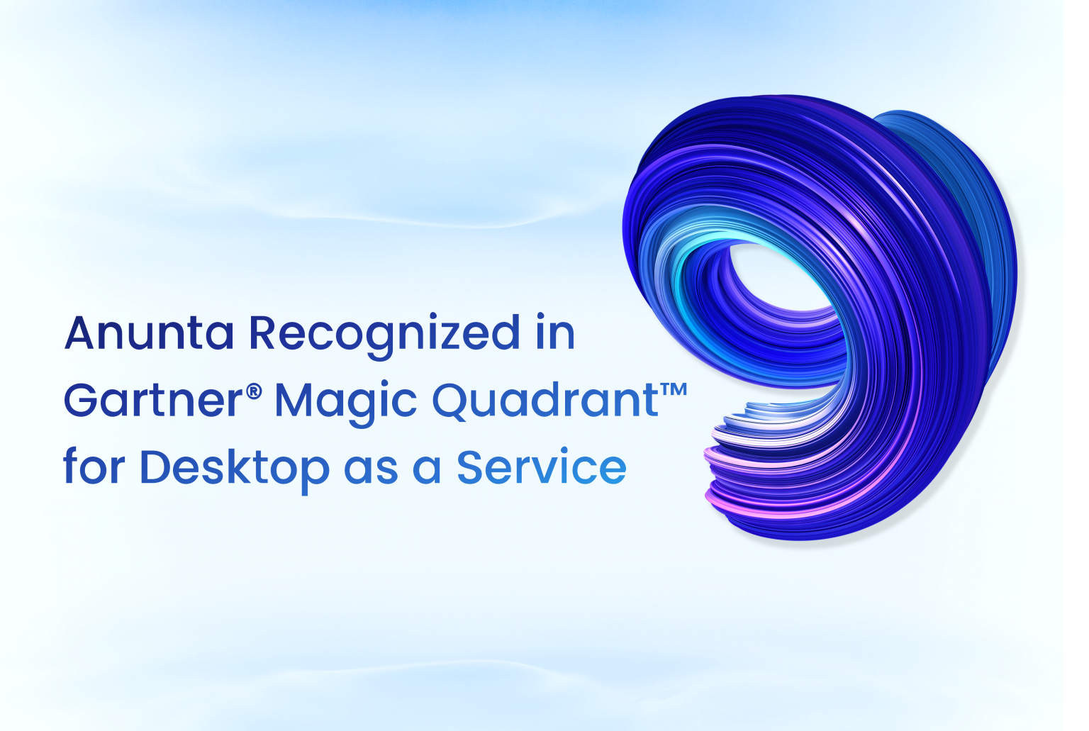 Anunta Recognized in 2023 Gartner® Magic Quadrant™ for Desktop as a Service!